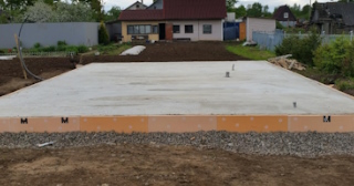 Фундамент монолитная плита под дом цена в Кизилюрте - от 4225 руб/м2